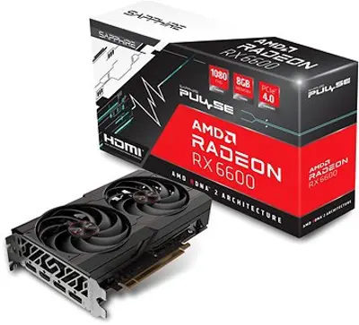 SAPPHIRE PULSE Radeon RX 6600 8GB videókártya + ajándék Starfield