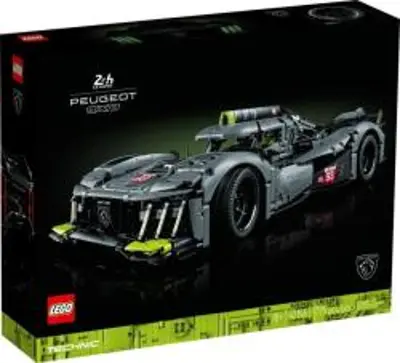 LEGO® Technic PEUGEOT 9X8 24H Le Mans Hybrid Hypercar (42156)