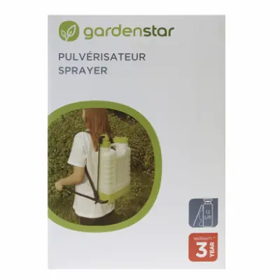 GARDENSTAR háti permetező 12 l