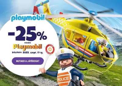 Playmobil akció a Liliputnál