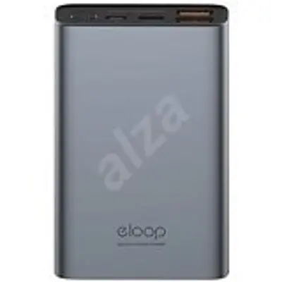 Eloop E36 12000 mAh Quick Charge 3.0+ PD ezüst - Powerbank