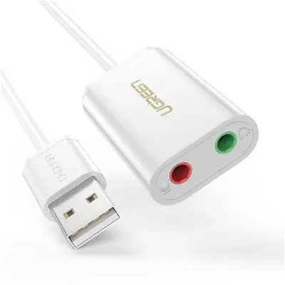 Ugreen USB-A To 3,5mm External Stereo Sound Adaptor külső hangkártya