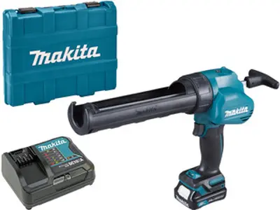 Makita CG100DSAA akkus kittkinyomó pisztoly 10,8 V/12 V | 300 ml 5000 Szénkefés 1 x 2 Ah akku + töltő Kofferben