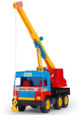 Wader Middle Truck Daruskocsi, 38 cm - színes (32360)