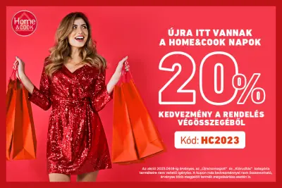 20% kedvezmény a végösszegből