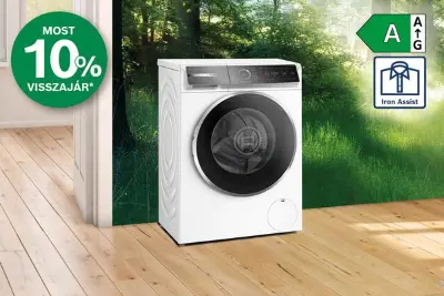 10% visszajár biz. Bosch mosógépek árából