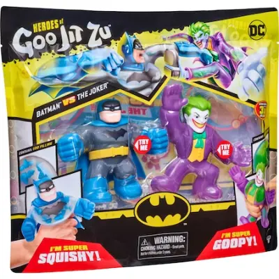 CO Heroes of Goo Jit Zu, nyújtható akciófigurák, Batman vs Joker