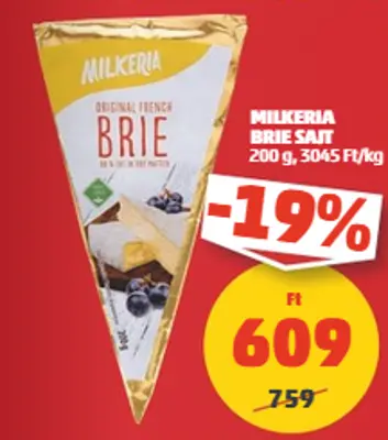 Milkeria Brie sajt, 200 g