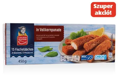 GOLDEN SEAFOOD Halrudacska filéből, 450 g/doboz