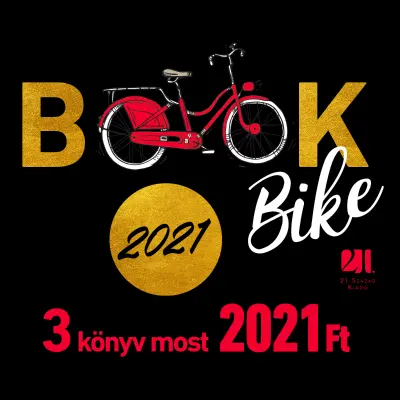 BookBike - 3 zöld biciklis matricás könyv 2021 Ft