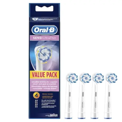 Oral-B EB60-4 Sensitive Clean fogkefefej, 4 db