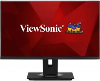 Viewsonic VG2448A-2 24" monitor, FHD, SuperClear IPS LED, VGA, HDMI, DipsplayPort, USB, Hangszóró, Fekete