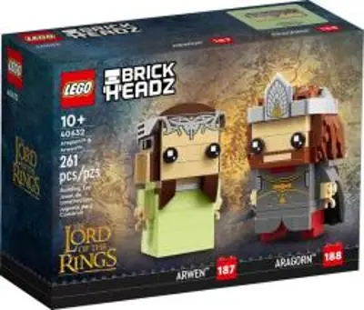 LEGO 40632 - Brickheadz Aragorn és Arwen