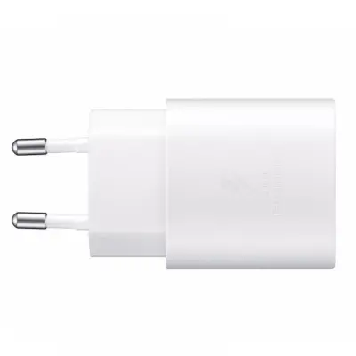 Samsung hálózati adapter, 25W PD USB-C, fehér