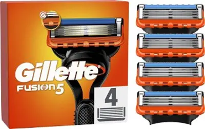 GILLETTE Fusion5 4 db férfi borotvabetét