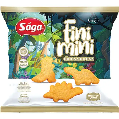 Sága fini mini dinoszaurusz, 800 g