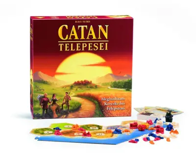 Catan Telepesei társasjáték