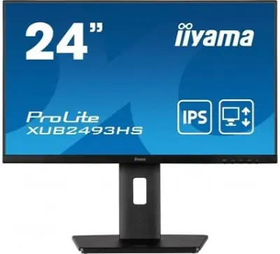 24" iiyama ProLite XUB2493HS-B lCD monitor