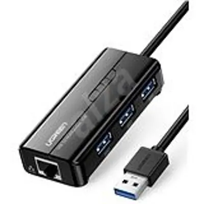 Ugreen USB-A Hub to Ethernet + 3 x 3.0 - USB