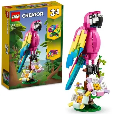 LEGO Creator 31144 Egzotikus rózsaszín papagáj