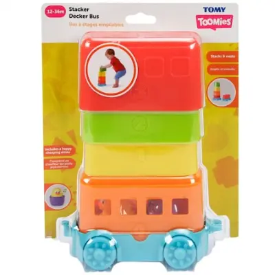 TOMY Toomies Kukucska tojáskák emeletes busz