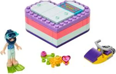 LEGO Friends Emma nyári szív alakú doboza 41385