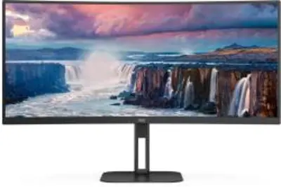 34" AOC CU34V5C/BK LCD monitor