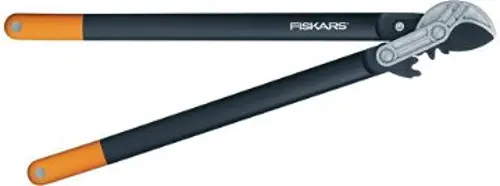 Fiskars PowerGear™ műanyag fogaskerekes ágvágó, rávágó (L)