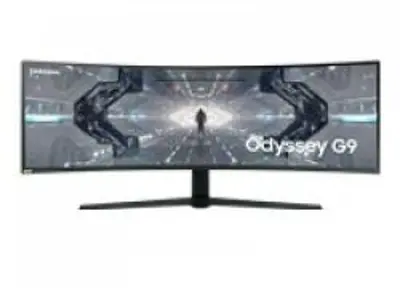 SMG MON SAMSUNG Ívelt Gaming 240Hz VA monitor 49" G9, 5120x1440, 32: 9, 1000cd/m2, 1ms, HDMI/2xDisplayPort/2xUSB LC49G95TSSPXEN