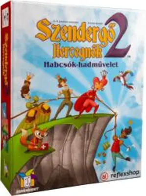 Reflexshop Szendergő hercegnők 2: Habcsók-hadművelet társasjáték (GWSQTRRS)