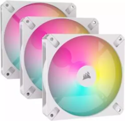 Corsair PC- Caselüfter AR120 RGB 120-mm Dreierpack Weiß - CO-9050169-WW