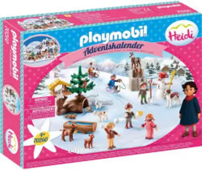 Playmobil Adventi naptár - Heidi téli világa (70260)