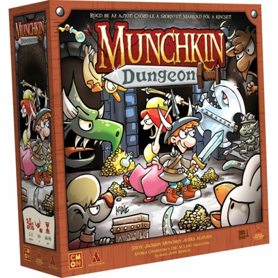 Munchkin Dungeon - magyar kiadás társasjáték