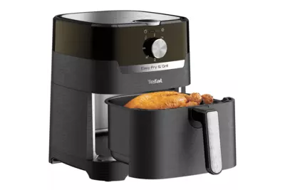 Forrólevegős fritőz Tefal Easy Fry & Grill 2az1-ben EY501815 Fekete