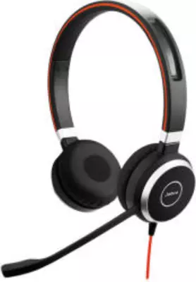 Jabra Evolve 40 UC Stereo Headset Vezetékes Fejpánt Iroda/telefonos ügyfélközpont Fekete (6399-829-209)