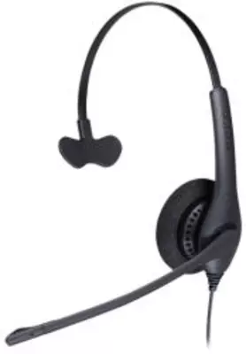 Jabra Biz 1500 Mono USB Headset Vezetékes Fejpánt Iroda/telefonos ügyfélközpont Fekete (1553-0159)