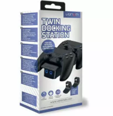 VENOM VS5007 Black PS5 Twin Docking Station töltőállomás