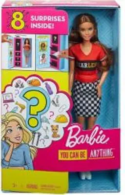 MATTEL Barbie Meglepetés karrier babák (barna) (GLH64)