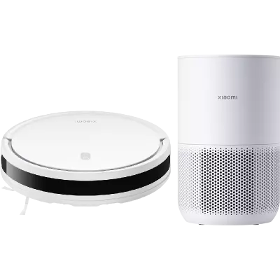 Xiaomi E10 robot porszívó + Smart Air Purifier 4 Compact együtt