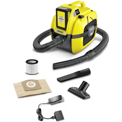 Karcher WD 1 Compact Battery Set többfunkciós porszívó, 230W, 7 literes portartály