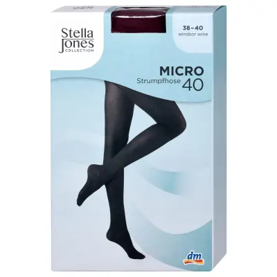 Stella Jones Harisnyanadrág Micro 40 DEN, windsor wine, 38-40, 1 db