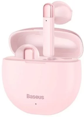 Baseus Encok True Wireless Earphones W2 Pink - Vezeték nélküli fül /fejhallgató