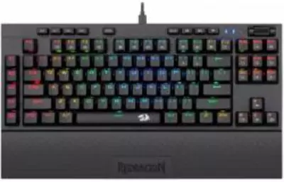 Redragon Vishnu vezeték nélküli gaming TKL billentyűzet, mechanikus piros kapcsoló, magyar (K596RGB_RED_HU)