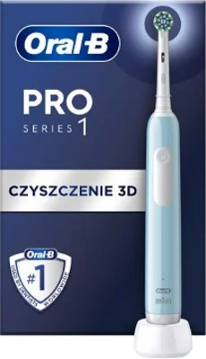 Oral-B Pro Series 1 Braun Design, kék elektromos fogkefe