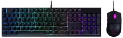 Cooler Master MS110 Billentyűzet + Optikai Egér (MS-110-KKMF1-HU) Fekete