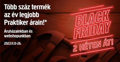 Black Friday a Praktikerben