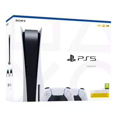 PS5 825GB Konzol + 1 db DualSense kontroller
