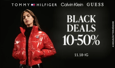 Black Deals - 10-50% kedvezmény a megjelölt termékekre