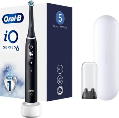 Oral-B iO Series 6s Black elektromos fogkefe