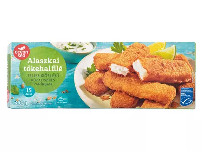 Ocean Sea Alaszkai tőkehalfilé, 450 g